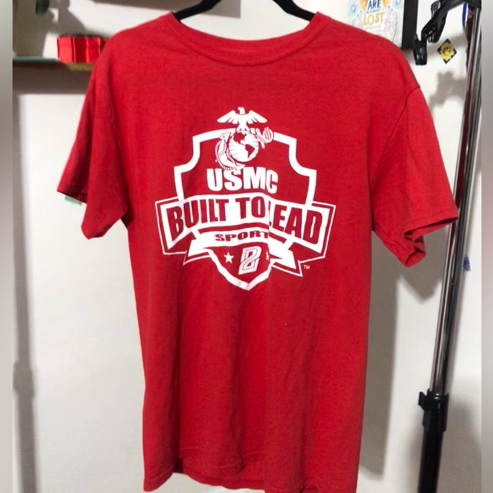 Red Marine sport shirt